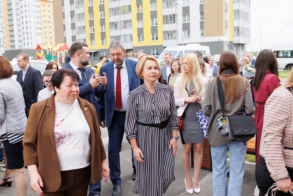 Уполномоченный по правам ребенка в Санкт-Петербурге Анна Митянина побывала на открытии Центра поддерживаемого проживания